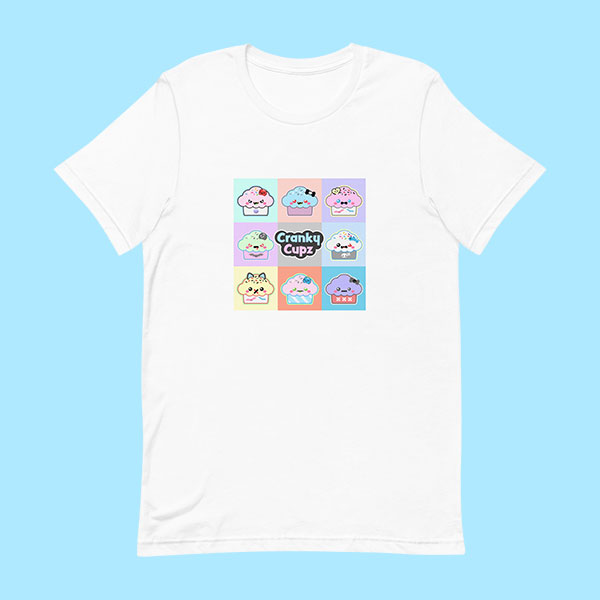 Cranky Cupz in a grid layout.